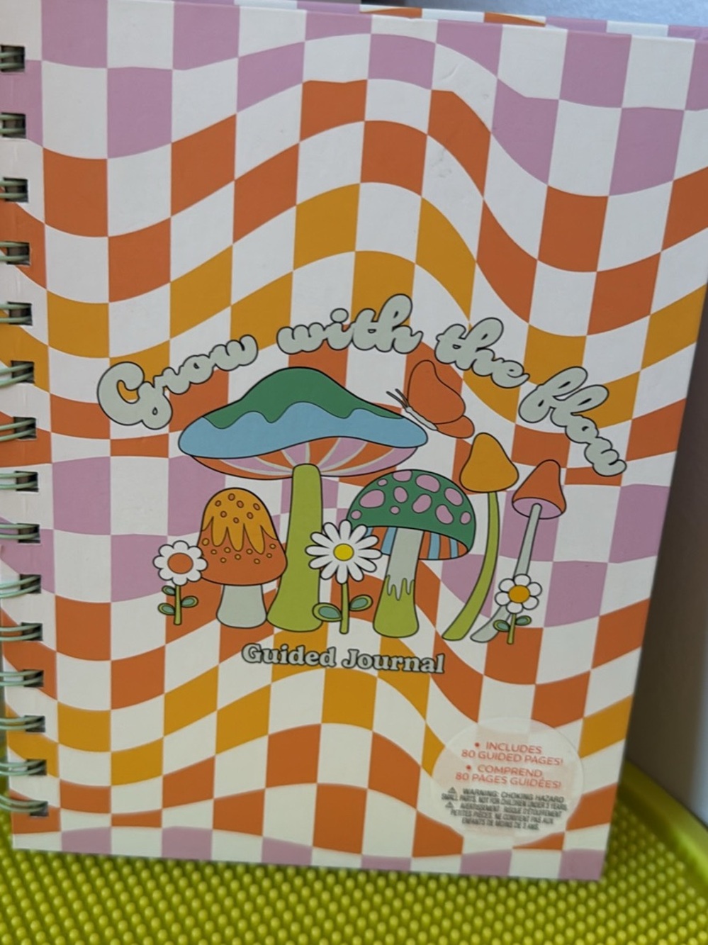 Grow With the Flow Pink & Orange Guided Journal
